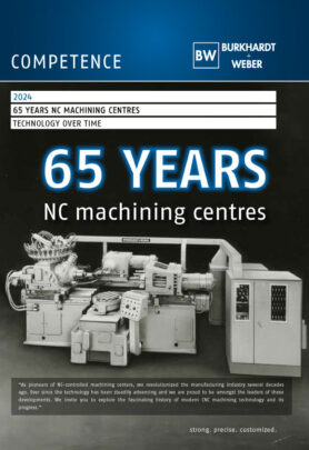 BW Competence 2024: 65 years NC machining centres