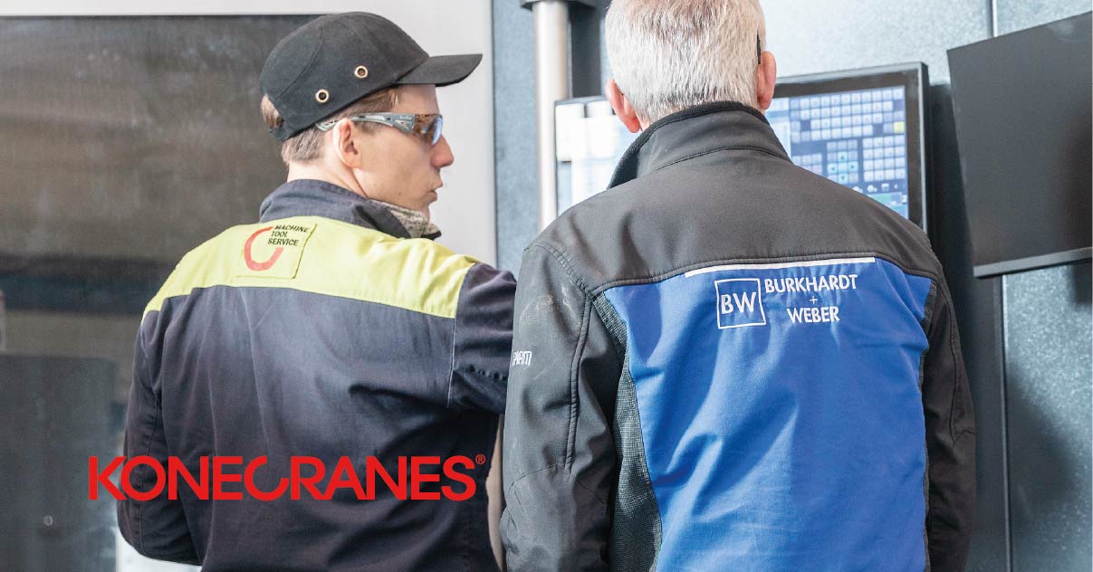 NEUER SERVICEPARTNER – KONECRANES